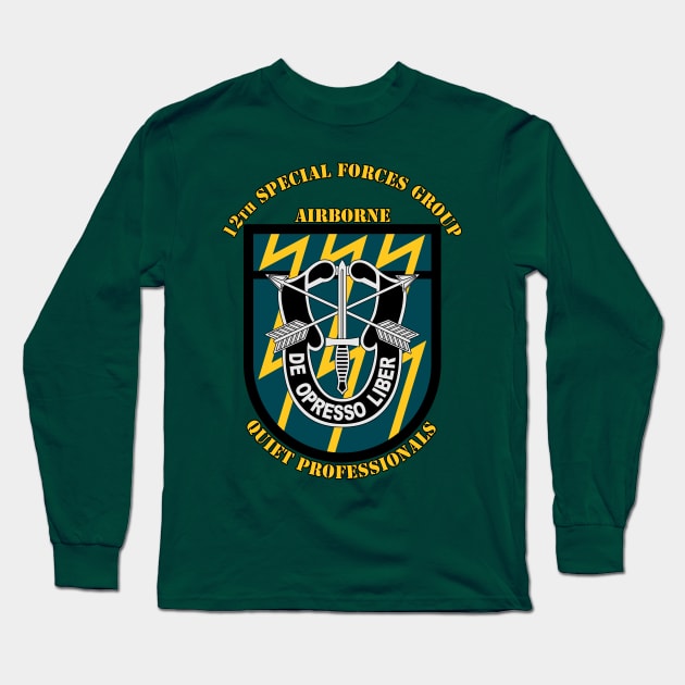 12th Special Forces Group Long Sleeve T-Shirt by MBK